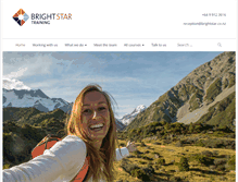 Tablet Screenshot of brightstar.co.nz