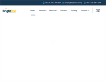 Tablet Screenshot of brightstar.com.my