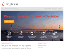 Tablet Screenshot of brightstar.com.tr